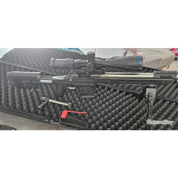 Bergerra 6.5 creedmoor complet neuf 50 cartouche tirer