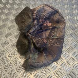 Couvre tete bonnet polaire hiver pilote aviation militaire chasse grand froid