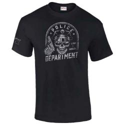 T-shirt Police Department Coloris Noir