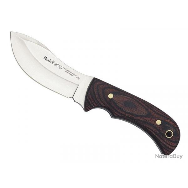 Poignard Muela SIOUX lame a depouller 10cm acier manche stamina + etui