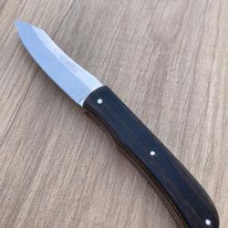 COUTEAU DE POCHE RÉGIONAL LE "RÉTHA" EN ÉBÈNE