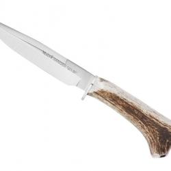Poignard Muela RANGER lame 14cm acier manche cerf veritable depart d'epois + etui