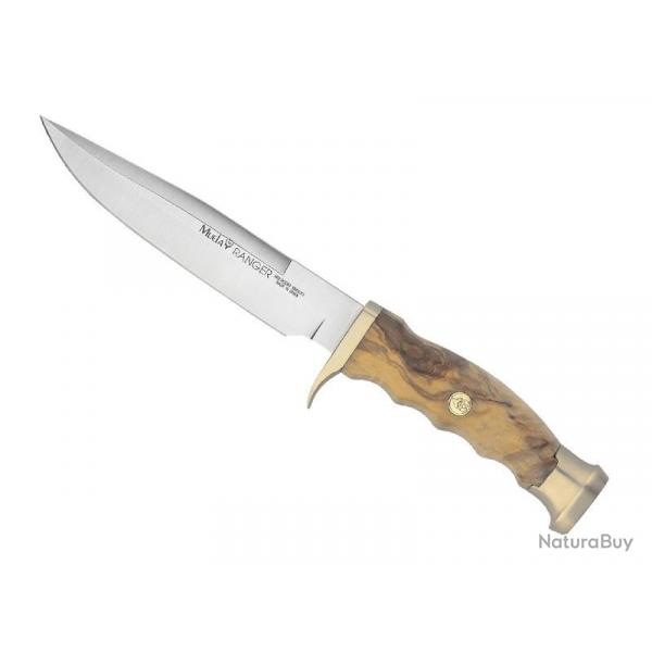 Poignard Muela RANGER lame 14cm acier manche olivier + etui
