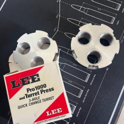 2 tourelles pour presse lee pro 1000