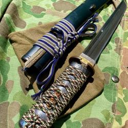 Tanto de samurai époque edo lame signée