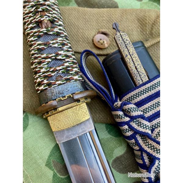 Tanto de samurai poque edo lame signe