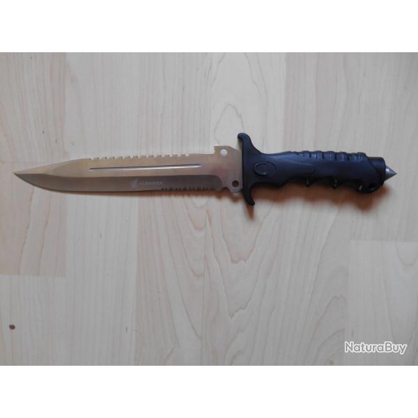 Couteau de survie Martinez Albainox sans tui