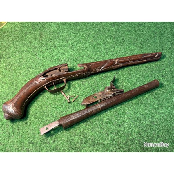 PISTOLET  D'POQUE  18 ME  A RESTAURER