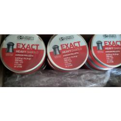 LOT DE 168 BOÎTES DE JSB EXACT HEAVY 0.67G CALIBRE 0.452