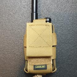 Abbat (Russie) Poche Radio Cordura Molle Coyote