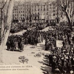 CPA - Marine Militaire - Catastrophe du " IENA " -Benediction des Cercueills -N°3014