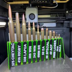 Présentoir décoratif de munitions Impression 3D haut de gamme