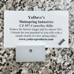Ressort de détente YoDave pour CZ 557