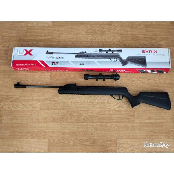 Carabine  plomb umarex modle ux syrix neuf pack 100 cibles + 500 plombs + Huile entretien