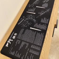 Tapis de nettoyage AR15