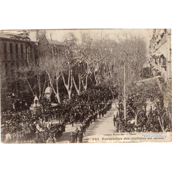 CPA - Marine Militaire - CATASTROPHE CUIRASSE IENA 1907 APRES EXPLOSION FORT CENTRA -N3111