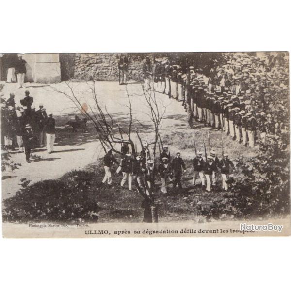 CPA - Marine Militaire - Ullmo, apres sa degradation defile devant les troupes  -N3047