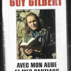 avec mon aube et mes santiags  de guy gilbert  -prêtre ouvrier- cartonné
