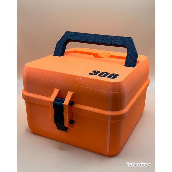 Bote de transport de munitions 30-06, 7x64, 308W, 8x57...(x100)
