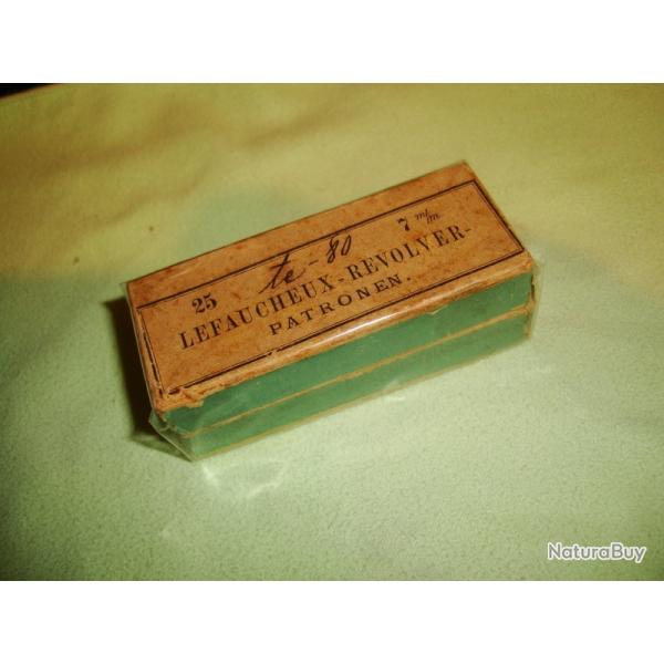 BOITE FERMER DE 7M/M BROCHE LEFAUCHEUX