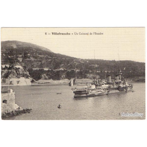 CPA- Marine Militaire - Villefranche - Un Cuirasse de l'Escadre  N3107
