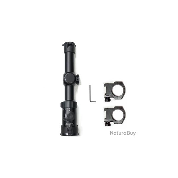 Lunette de vise SKWoptics Compact 1.25-5x26BDC -**Sight B- LIVRAISON GRATUITE !!!