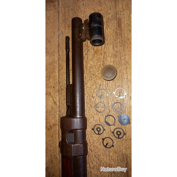 Fusil gewehr 98 transform pour le tir sportif
