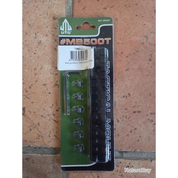 RAIL PICATINNY MAVERICK 88 / MOSSBERG 500 - MB500T