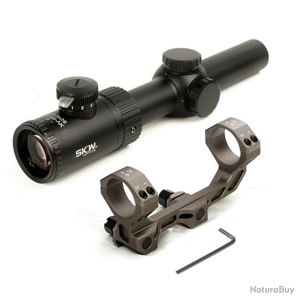Lunette de vise SKWoptics Compact 1.25-5X26 BDC-01-M855-3 -**Option D- LIVRAISON GRATUITE !!!