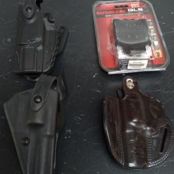 Lot de holster safariland