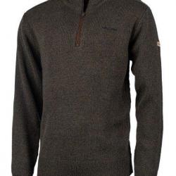 Pull col zippé TREELAND