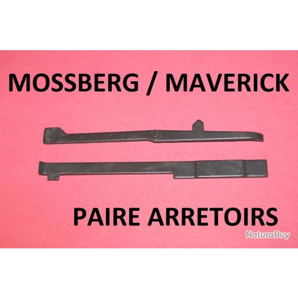 paire arretoirs fusil MOSSBERG 500 ATP6 ATP8 et MAVERICK 88 - VENDU PAR JEPERCUTE (a7513)