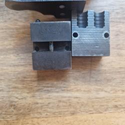Moule lyman 358495 calibre 38 semi wadcutter 2 cavités
