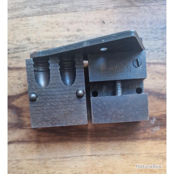 Moule lyman 9mm double cavits