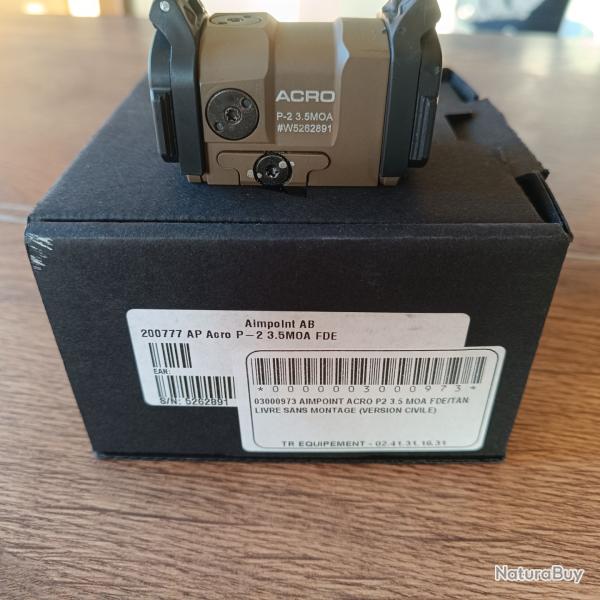 Aimpoint acro P2 fde