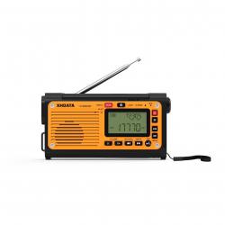 Radio météo à manivelle d'urgence FM/AM/SW/NOAA alerte Radio portable Bluetooth