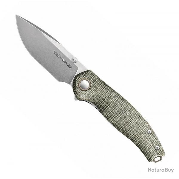 Couteau "Vale" micarta vert [Viper]