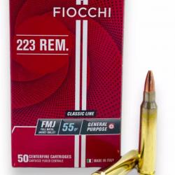 FIOCCHI cal.223 Rem FMJ 55gr /500