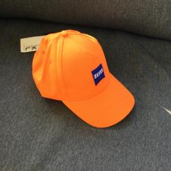 Casquette Zeiss orange