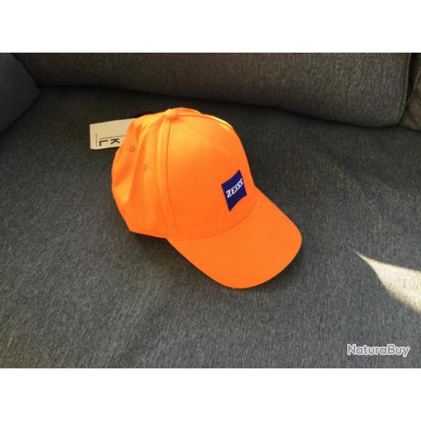 Casquette Zeiss orange