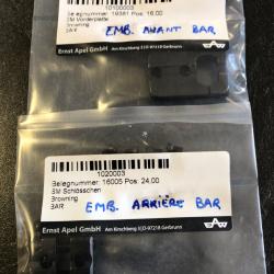 Jeu d'embases pivot EAW Browning Bar