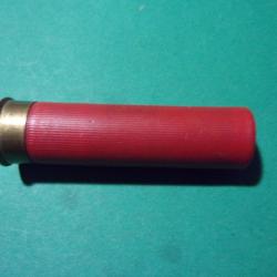1 Rare cartouche de chasse ELEY calibre 28 étui plastic rouge plomb N° 7