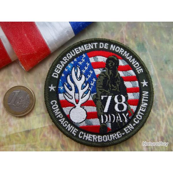 78 me D-Day cusson militaire Normandie insigne tissu