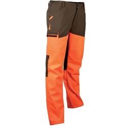 Pantalon de traque Treeland Resist orange tailles 38 à 52