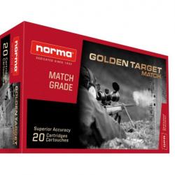 Munitions NORMA 223 REM 4.5G 69gr Golden Target x1 boîte