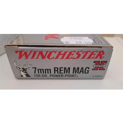 WINCHESTER 7 MM REM MAG POWER POINT 150 GR