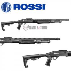 Fusil à Pompe ROSSI SR-12 Tactical Cal 12/76 Noir
