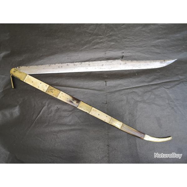 Gran Navaja 126,5 cms 1902 Alcazar Juan Sarrion fabriqu par Domingo Gonzales