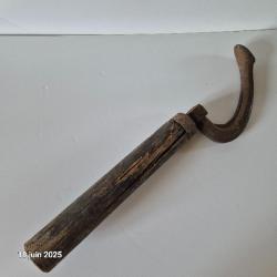 Ancienne enclume de cordonnier avec pied d'époque