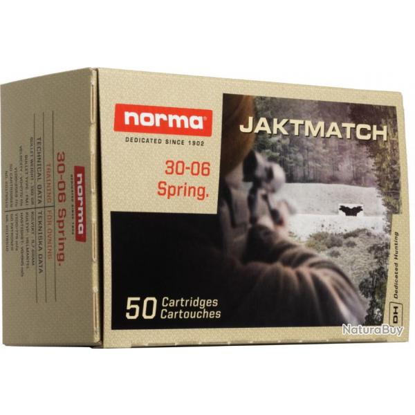 Munitions NORMA 223 REM 3.6G 55gr FMJ JAKTMATCH x10 botes